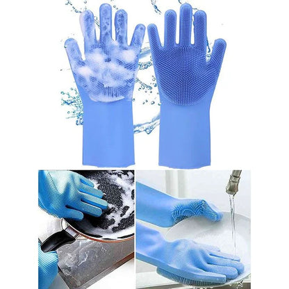 Pack Gants 2-en-1 Cuisine Pro. (silicone et aluminium) Le Duo parfait