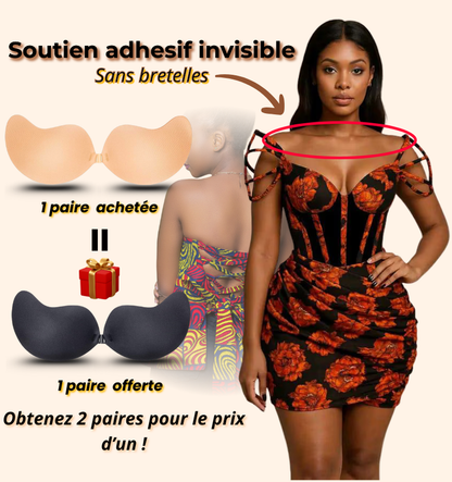 Soutien adhésif sans bretelles