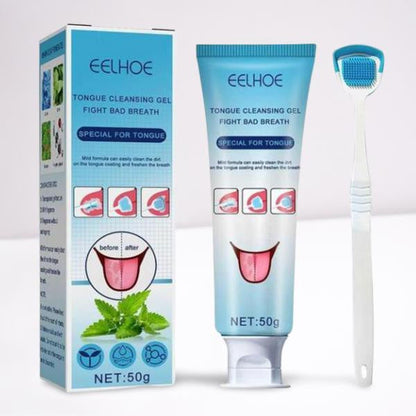 Gel + gratte langue
