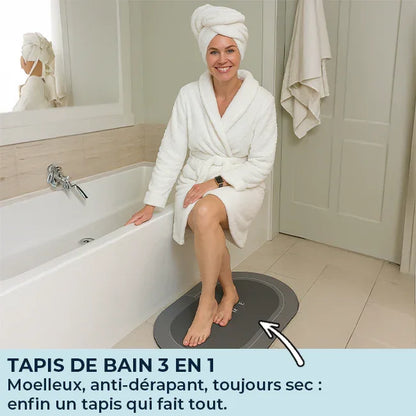 Tapis anti-dérapant Ultra-absorbant