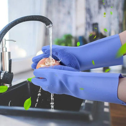Pack Gants 2-en-1 Cuisine Pro. (silicone et aluminium) Le Duo parfait