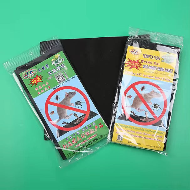 Tapis de piège à souris super collant : 1m20 sur 28Cm ( x3 Pièces )