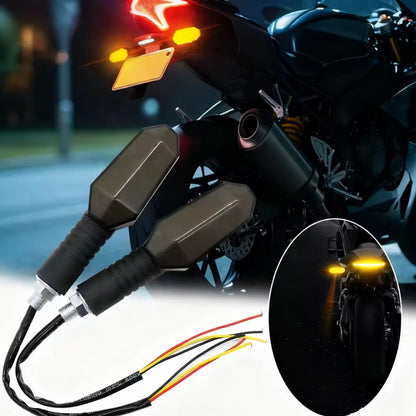Clignotant LED pour Moto avec Projection au Sol