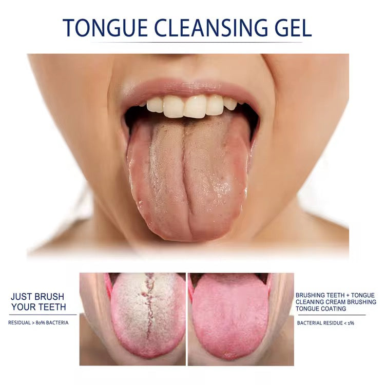 Gel + gratte langue
