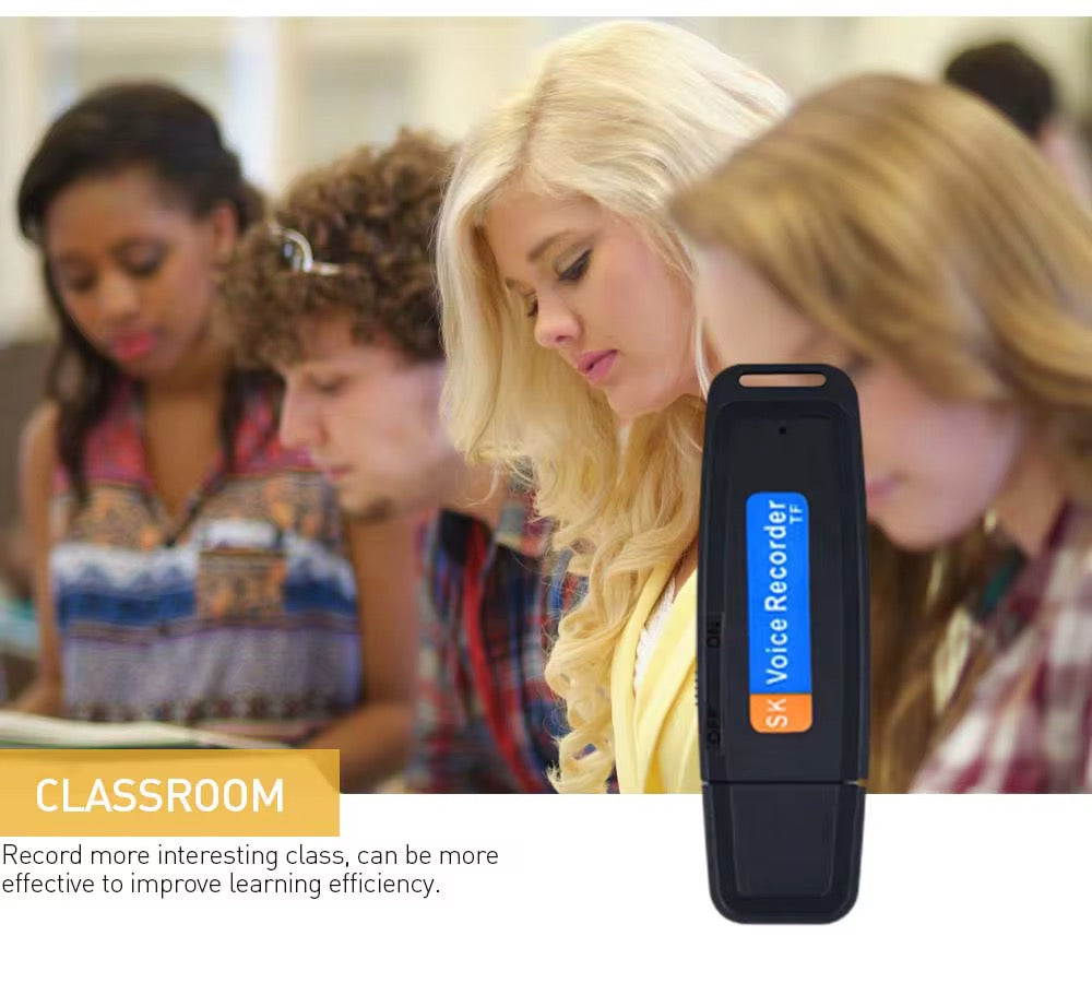 Mini Enregistreur Vocal USB Discret – Votre Mémoire Fiable au Quotidien