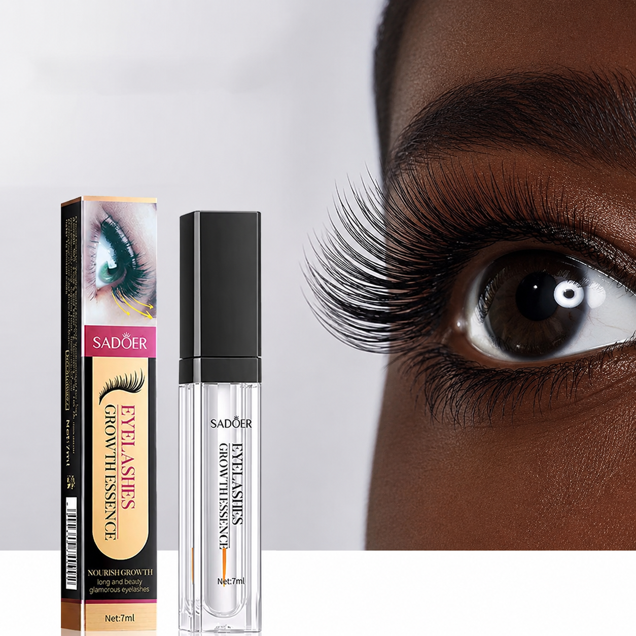 Sérum de croissance de cils naturel  (1 ACHETÉ = 1 OFFERT)
