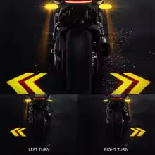 Clignotant LED pour Moto avec Projection au Sol