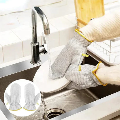 Pack Gants 2-en-1 Cuisine Pro. (silicone et aluminium) Le Duo parfait